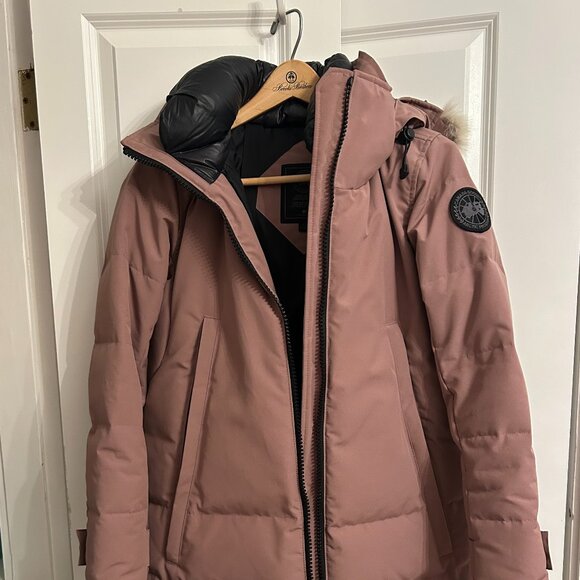 Canada Goose Kenton Parka Black Label Twilight Mauve Size Small
